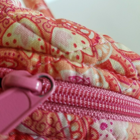 Vera Bradley Sherbert Handbag Pink Pasley - Picture 2 of 7